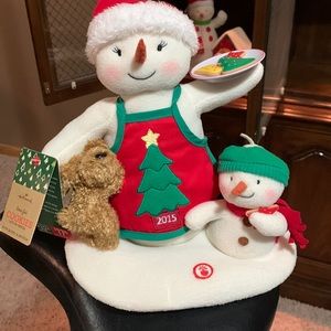 2015 Cookies singing snowman